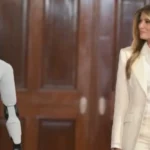 melania trump robot