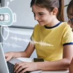 kids using AI